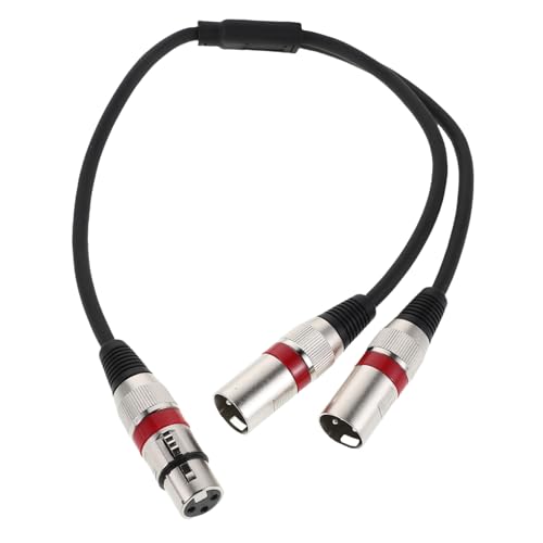 Yardwe Rotes Xlr Splitterkabel Weiblich zu Männlich Hochwertige Audioübertragung Einfach zu Identifizieren Kompatibel mit Mischpulten und Mikrofonen für Mehrmikrofon Setups Yardwe Rotes Xlr Splitterkabel Weiblich zu Männlich Hochwertige Audioübertragung Einfach zu Identifizieren Kompatibel mit Mischpulten und Mikrofonen für Mehrmikrofon Setups von Yardwe
