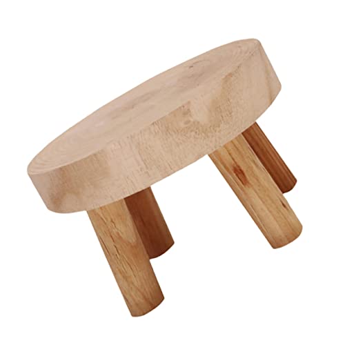 Yardwe Moderner Blumengefäßhalter Hocker Aufbewahrungsregal Für Pflanzendekor Massivholz Yardwe Moderner Blumengefäßhalter Hocker Aufbewahrungsregal Für Pflanzendekor Massivholz von Yardwe