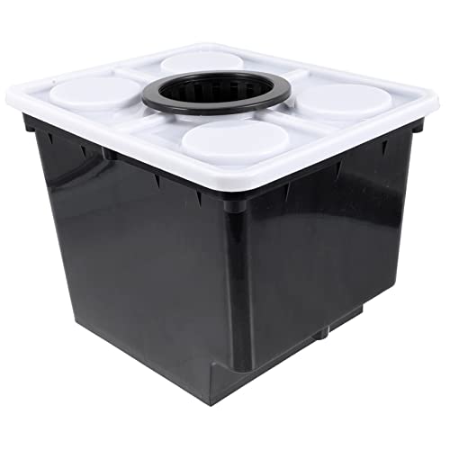 Yardwe Soilless Cultivation Barrels Für Gemüse Und Früchte Hydroponische Anbausysteme Mit Praktischem Design Geeignet Für Gewächshäuser Und Indoor- Abnehmbaren Körben Und Deckeln von Yardwe