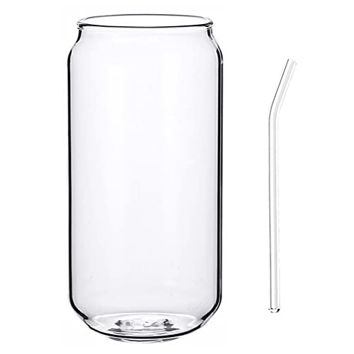 Trinkgläser Highball Gläser Wasser Getränke Gläser Tumbler Kaffeetasse Tasse Becher mit Strohhalm für Getränke Wasser Saft von Operitacx