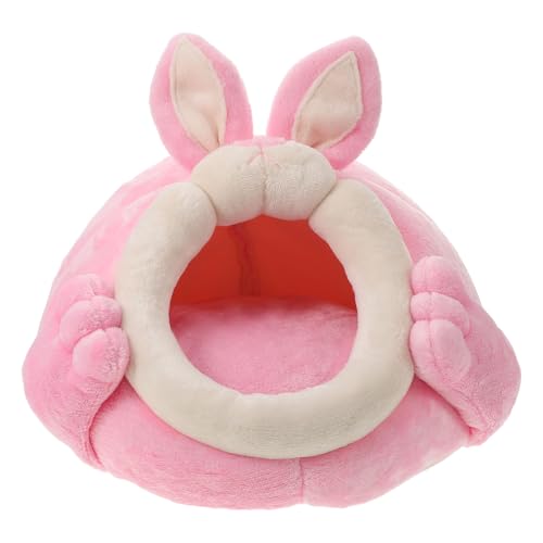 Yardwe Versteck für Kleintiere: Winterisolierung, Nest für Kleintiere, gemütliches Bett – warmes Hausnest für Kaninchen, Hamster, Kurzkopfgleitbeutler, Meerschweinchen Yardwe Versteck für Kleintiere: Winterisolierung, Nest für Kleintiere, gemütliches Bett – warmes Hausnest für Kaninchen, Hamster, Kurzkopfgleitbeutler, Meerschweinchen von Yardwe