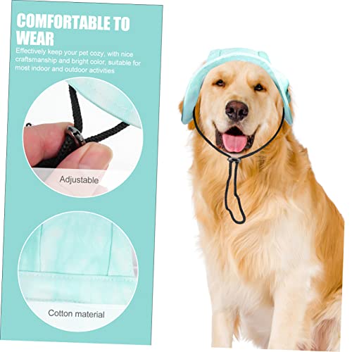 Yardwe Verstellbare Baseballmütze für Hunde und Katzen Leichter Baumwollstoff Sonnenschutz Hundekappe mit Ohröffnungen Modisches Zubehör für Kleine und Mittlere Haustiere Yardwe Verstellbare Baseballmütze für Hunde und Katzen Leichter Baumwollstoff Sonnenschutz Hundekappe mit Ohröffnungen Modisches Zubehör für Kleine und Mittlere Haustiere von Yardwe