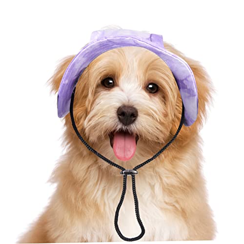 Yardwe Verstellbare Hundesonnenmütze aus Baumwolle mit Ohröffnung Outdoor Baseball Cap für Welpen und Kleine bis Mittlere Hunde Uv Schutz für Sommer Strand und Fotosessions Yardwe Verstellbare Hundesonnenmütze aus Baumwolle mit Ohröffnung Outdoor Baseball Cap für Welpen und Kleine bis Mittlere Hunde Uv Schutz für Sommer Strand und Fotosessions von Yardwe