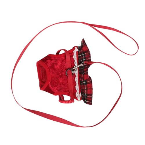 Yardwe Verstellbares Kaninchen-Geschirr mit Leine Atmungsaktiver Brustgurt aus Polyester für Kleine Haustiere Sicheres und Komfortables Katzen Hasengeschirr für Outdoor-spaziergänge Yardwe Verstellbares Kaninchen-Geschirr mit Leine Atmungsaktiver Brustgurt aus Polyester für Kleine Haustiere Sicheres und Komfortables Katzen Hasengeschirr für Outdoor-spaziergänge von Yardwe
