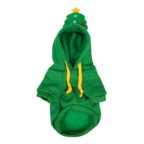 Yardwe Weihnachtspullover für Hunde und Katzen Weihnachtliches Design Bequem Hautfreundlich Strapazierfähig Geeignet für Alltag Party und Fotosession Festliches Haustierkostüm Xs von Yardwe