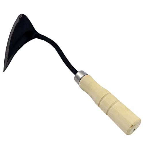 Yardwe Dreieckige Spitzhacke Mit Holzgriff Ergonomisches Gartenwerkzeug Für Einfaches Jäten Und Pflanzen Langlebig Und Scharf Für Optimale Leistung Im Gartenbau von Yardwe