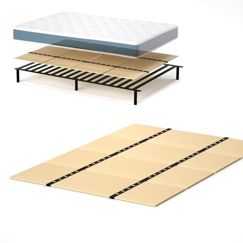 Yarfyk Faltbox-Feder, Bettteller, Queen-Bettbrett unter Matratze, Bettplattenstützplatte, Bettteller unten, Doppelbett, 152,4 x 76,2 cm Yarfyk Faltbox-Feder, Bettteller, Queen-Bettbrett unter Matratze, Bettplattenstützplatte, Bettteller unten, Doppelbett, 152,4 x 76,2 cm von Yarfyk
