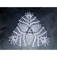 Neue Handarbeit Gehäkelte "Mc-6" Doily Braut Blau - 7" Neue Handarbeit Gehäkelte "Mc-6" Doily Braut Blau - 7" von YarnItAnyWay