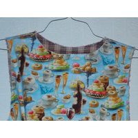 Erwachsen-Gr. 2-6 Dessertschürze Wendbare Onesize von YarnUniques