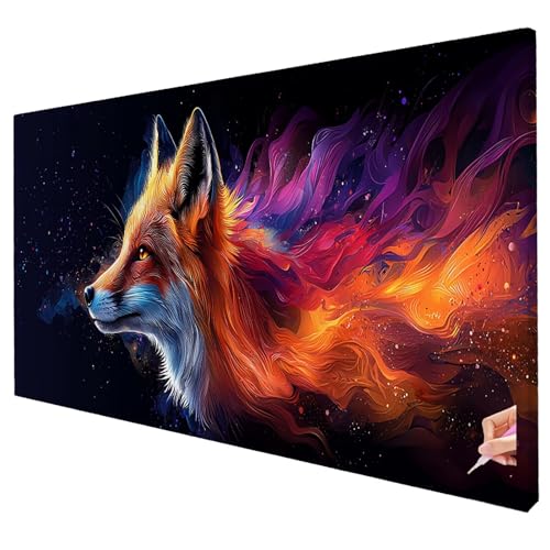 Diamond Painting Abstrakt Diamond Painting XXL 250x100cm Fuchs Diamant Kunst Malerei Set Basteln Erwachsene Anfänger DIY Diamant Stickerei Kreuzstich Set für Deko Wohnzimmer Geschenke für Frauen W-67 Diamond Painting Abstrakt Diamond Painting XXL 250x100cm Fuchs Diamant Kunst Malerei Set Basteln Erwachsene Anfänger DIY Diamant Stickerei Kreuzstich Set für Deko Wohnzimmer Geschenke für Frauen W-67 von Yarqzhng