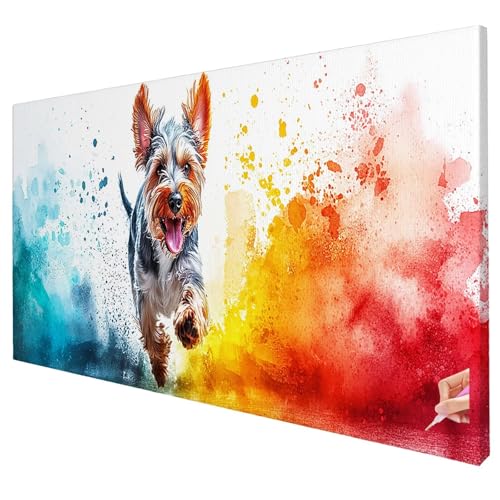 Diamond Painting Hund 80x30cm Diamond Painting Erwachsene Groß XXL Bunt Set DIY Diamant Malerei Kreativ Set für Erwachsene 5D Full Diamant Kunst Stickerei für Geschenke für Frauen Halloween Deko W-78 Diamond Painting Hund 80x30cm Diamond Painting Erwachsene Groß XXL Bunt Set DIY Diamant Malerei Kreativ Set für Erwachsene 5D Full Diamant Kunst Stickerei für Geschenke für Frauen Halloween Deko W-78 von Yarqzhng