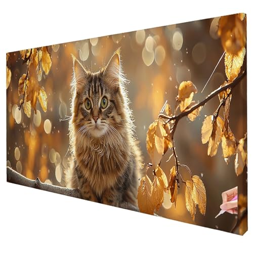Diamond Painting Katze 200x80cm Diamond Painting Erwachsene Groß XXL Baum Set DIY Diamant Malerei Kreativ Set für Erwachsene 5D Diamant Kunst Stickerei für Geschenke für Frauen Halloween Deko W-45 Diamond Painting Katze 200x80cm Diamond Painting Erwachsene Groß XXL Baum Set DIY Diamant Malerei Kreativ Set für Erwachsene 5D Diamant Kunst Stickerei für Geschenke für Frauen Halloween Deko W-45 von Yarqzhng