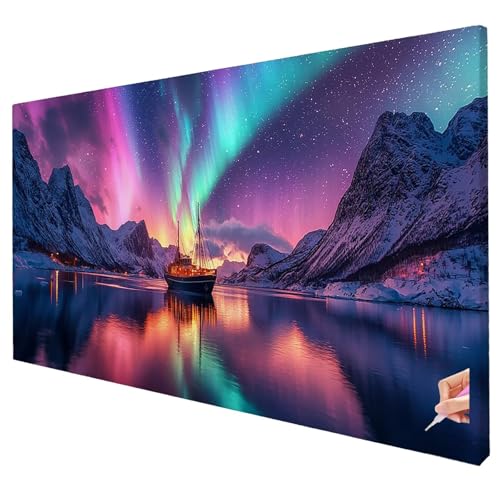 Diamond Painting Landschaft 80x30cm Diamond Painting Erwachsene Groß XXL Aurora Set DIY Diamant Malerei Kreativ Set für Erwachsene 5D Diamant Kunst Stickerei Geschenke für Frauen Halloween Deko W-84 Diamond Painting Landschaft 80x30cm Diamond Painting Erwachsene Groß XXL Aurora Set DIY Diamant Malerei Kreativ Set für Erwachsene 5D Diamant Kunst Stickerei Geschenke für Frauen Halloween Deko W-84 von Yarqzhng