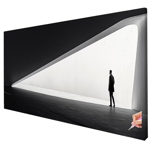 Diamond Painting Modern Diamond Painting XXL 200x80cm Abstrakt Diamant Kunst Malerei Set Basteln Erwachsene Anfänger DIY Diamant Stickerei Kreuzstich Set für Deko Wohnzimmer Geschenke für Frauen Q-94 von Yarqzhng