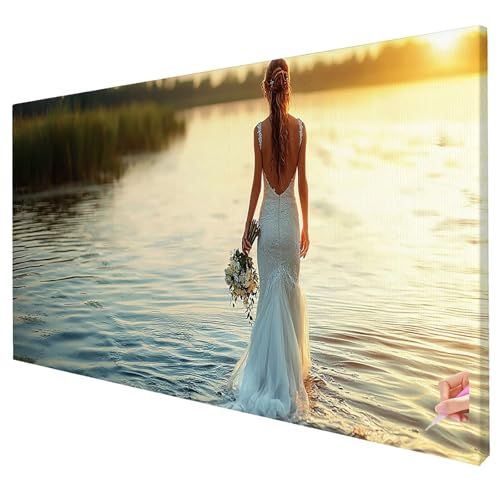Diamond Painting Sonnenuntergang 250x100cm Diamond Painting Erwachsene Groß XXL Landschaft Set DIY Diamant Malerei Kreativ Set für Erwachsene 5D Full Diamant Kunst Stickerei für Geschenke Deko W-51 von Yarqzhng