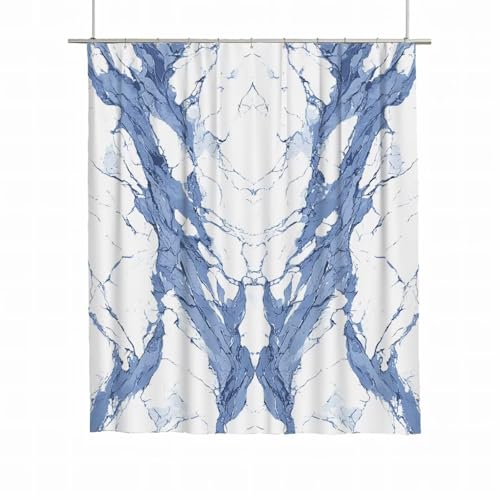 Duschvorhang 180x200 Duschvorhang Marmor Duschrollo für Badewanne Beschwerter Saum Wasserdicht Polyester Stoff Waschbar Duschvorhänge Nordisch Shower Curtains mit 12 Haken für Badezimmer Deko A-33 Duschvorhang 180x200 Duschvorhang Marmor Duschrollo für Badewanne Beschwerter Saum Wasserdicht Polyester Stoff Waschbar Duschvorhänge Nordisch Shower Curtains mit 12 Haken für Badezimmer Deko A-33 von Yarqzhng