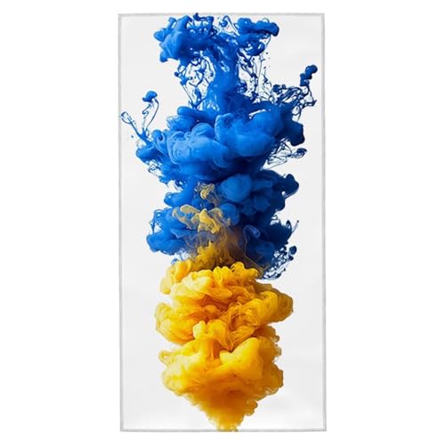 Strandtuch XXL 90x180 cm Mikrofaser Handtuch Sandfrei Strandtuch Weiß Saunahandtuch Schnelltrocknendes Badetuch Leichtes Strandhandtuch Strandkleid Damen Herren Sporthandtuch für Reise (Traum) Y-8 von Yarqzhng