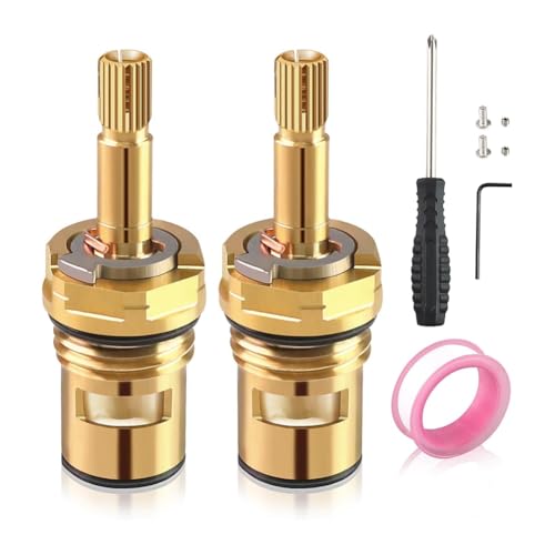 Yarryuter 2 Sets Wasserhahnventile, Wasserhahnschaft 994053-0070a oder 994053-0070a/H, für Wasserhahnschaft für Badezimmer, Küche, Badewanne von Yarryuter