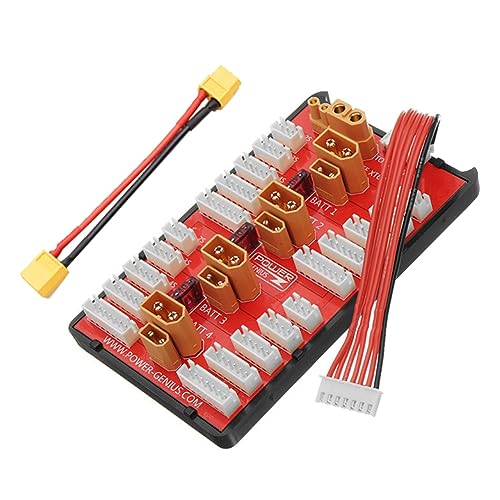 Yarryuter 2 in 1 XT30 Parallel-Ladetafel + -Kabel Unterstützt 4 Packs 2-6S Lipo Batterie Ersatzteile Zubehör für RC Modelle Multicopter Yarryuter 2 in 1 XT30 Parallel-Ladetafel + -Kabel Unterstützt 4 Packs 2-6S Lipo Batterie Ersatzteile Zubehör für RC Modelle Multicopter von Yarryuter