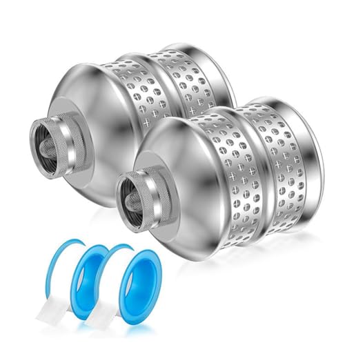 Yarryuter 2er-Pack Sprudelsprinklerköpfe, Diffusor-Flutdüse, Sanfte Gartenbewässerung Aus Metall, Soaker-Sprinkler für Pflanzen im Garten, Langlebig, Einfach zu Installieren von Yarryuter