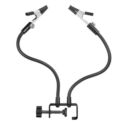 Yarryuter 2pcs Flexible Lötet Dritte Help-Hand-PCB-Ständer Klemme Federschlauch Reparaturwerkzeug Metallschweißhalter Yarryuter 2pcs Flexible Lötet Dritte Help-Hand-PCB-Ständer Klemme Federschlauch Reparaturwerkzeug Metallschweißhalter von Yarryuter