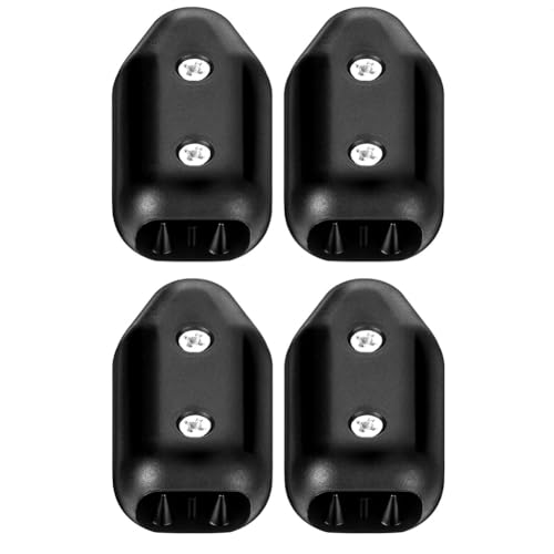 Yarryuter 4 PCs Wiederverwendbare Seilklemmen, 1/2-Plastikkettenanschlüsse für 9-10 mm Nylon-Geflochtene Seile von Yarryuter