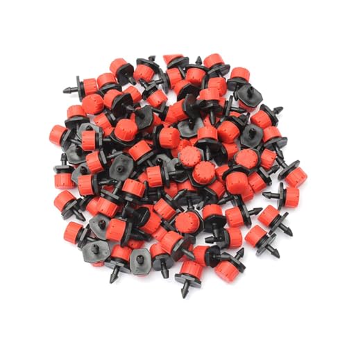 Yarryuter 500 Stück Gartentropfer mit Acht Löchern und Verstellbarem Durchfluss, Bewässerungsdüsen für das Gewächshaus im Innenhof, Tropfbewässerungs-Sprinklerkopf Yarryuter 500 Stück Gartentropfer mit Acht Löchern und Verstellbarem Durchfluss, Bewässerungsdüsen für das Gewächshaus im Innenhof, Tropfbewässerungs-Sprinklerkopf von Yarryuter