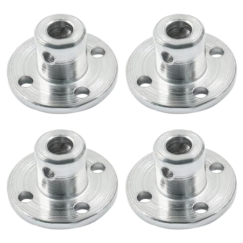 Yarryuter 5mm Metallflanschwelle Starre Flanschkupplung Motorenwellenführung Wellenachslager von Yarryuter
