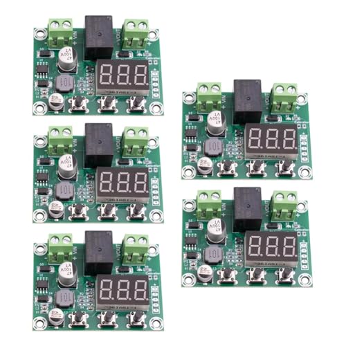 Yarryuter 6V-80V Batterie-Gleichspannungsschutzmodul Hochspannung Unterspannung Niedrige Leistung Trennausgangsschutzplatine 5Stk Yarryuter 6V-80V Batterie-Gleichspannungsschutzmodul Hochspannung Unterspannung Niedrige Leistung Trennausgangsschutzplatine 5Stk von Yarryuter