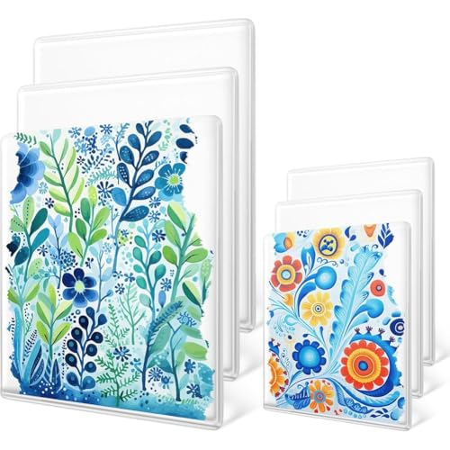 Yarryuter 6er-Pack Monoprinting-Druckplatten - 8 X 10 + 5 X 7 Gelplatte, Gelli-Platten - für -Art Zur Kartenherstellung, Scrapbooking Yarryuter 6er-Pack Monoprinting-Druckplatten - 8 X 10 + 5 X 7 Gelplatte, Gelli-Platten - für -Art Zur Kartenherstellung, Scrapbooking von Yarryuter