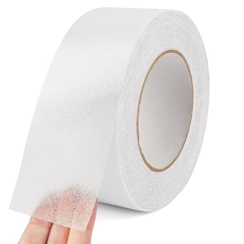 Yarryuter Anti-Rutsch-Klebeband für Treppen, Anti-Rutsch-Streifen, Selbstklebend, Wasserdichtes Anti-Rutsch-Klebeband, Sturzprävention, für Den Innen- und Außenbereich Geeignet von Yarryuter