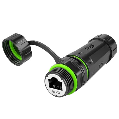 Yarryuter CAT6 Aviation-Stecker RJ45 Cat6 Kupplung M20 RJ45 Geschirmter Anschluss Ohne Kabel von Yarryuter