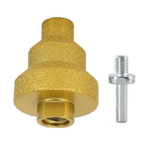 Yarryuter Dreistufe Diamantbohrer Bit M10 Gefördertes Diamantturm-Bohrer für Metall, Beton, Fliesen und von Yarryuter