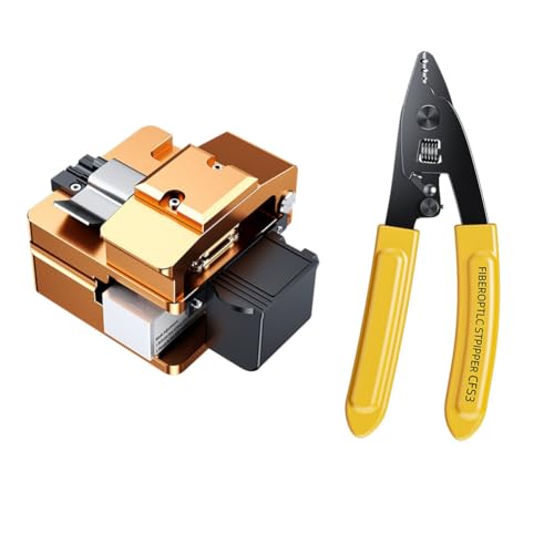 Yarryuter Faserkaltanschlussschneider mit Staubbehälter S09 Glasfaser Cleaver+ Licht Fusion Splicerschneider Yarryuter Faserkaltanschlussschneider mit Staubbehälter S09 Glasfaser Cleaver+ Licht Fusion Splicerschneider von Yarryuter