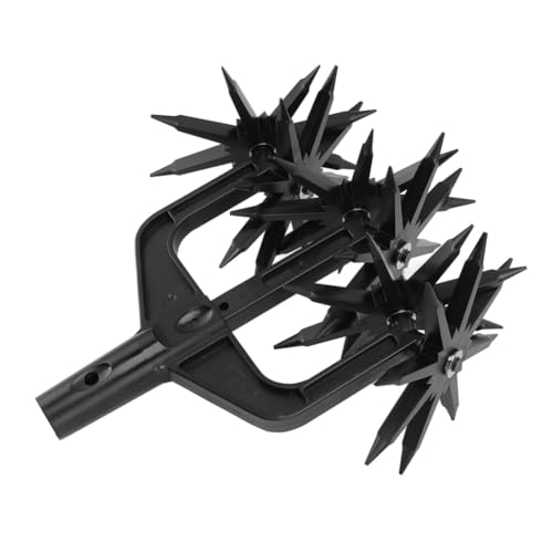 Yarryuter Gartenerde-Vertikutierer für Gartenfräswerkzeug 2 in 1 Belüfteter Vertikutierer-Rototiller von Yarryuter