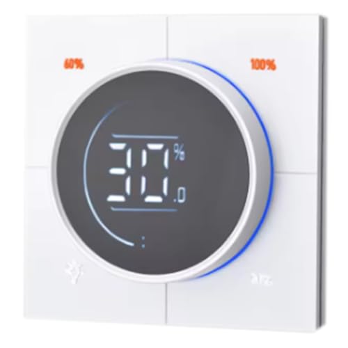 Yarryuter Infinite Knob MOSFET Dimmer Regler Zigbee 3.0 PC Panel Wand Lichtschalter Digital LCD Trailing Edge Dimming von Yarryuter