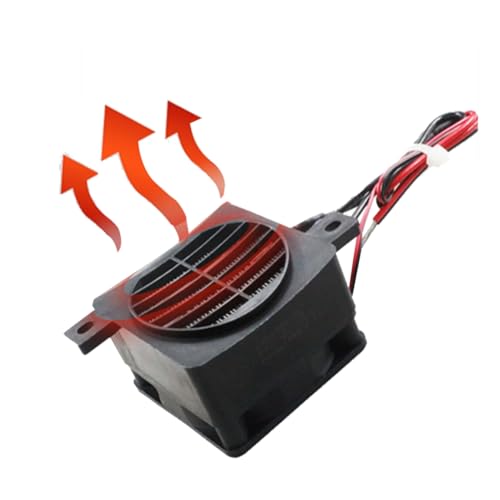 Yarryuter Isolierter 220V PTC-Lüfterheizer Konstanter Temperaturheizer Leitfähiger Typ mit Lüfter Isolationsheizer 200W von Yarryuter