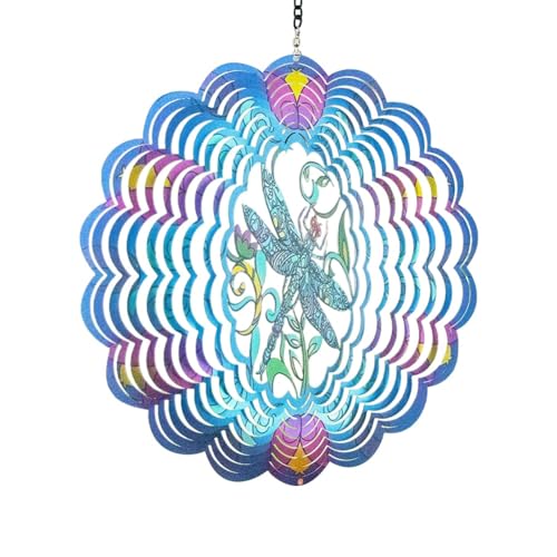 Yarryuter Libellen- Aus Metall - Geschenke für Frauen, Mutter, Oma, Ehefrau, Hängendes für Außen- und Innendekorationen von Yarryuter