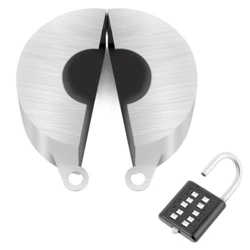 Yarryuter Outdoor -Metall -Gattentor -Ventilabdeckung mit Kombinationsschloss Child Proof Spigot -Schloss für Gartenarmaturen, Türknöpfe, Propantankventile Yarryuter Outdoor -Metall -Gattentor -Ventilabdeckung mit Kombinationsschloss Child Proof Spigot -Schloss für Gartenarmaturen, Türknöpfe, Propantankventile von Yarryuter