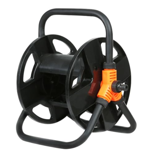 Yarryuter Schlauchhalter für Den Haushalt, Aufbewahrungsständer für Autowaschschläuche, Aufwickler und Trommel für Gartenschläuche Yarryuter Schlauchhalter für Den Haushalt, Aufbewahrungsständer für Autowaschschläuche, Aufwickler und Trommel für Gartenschläuche von Yarryuter