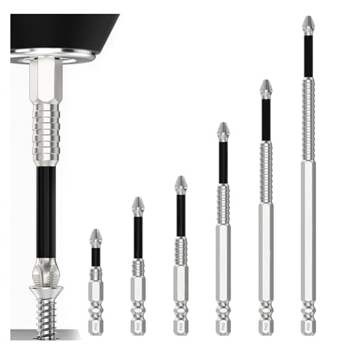 Yarryuter Starker Magnetischer Hochwertiger Schraubendreherbohrer-Bit-Set, Langlebiges Elektrofahrer-Kit für Profis Yarryuter Starker Magnetischer Hochwertiger Schraubendreherbohrer-Bit-Set, Langlebiges Elektrofahrer-Kit für Profis von Yarryuter