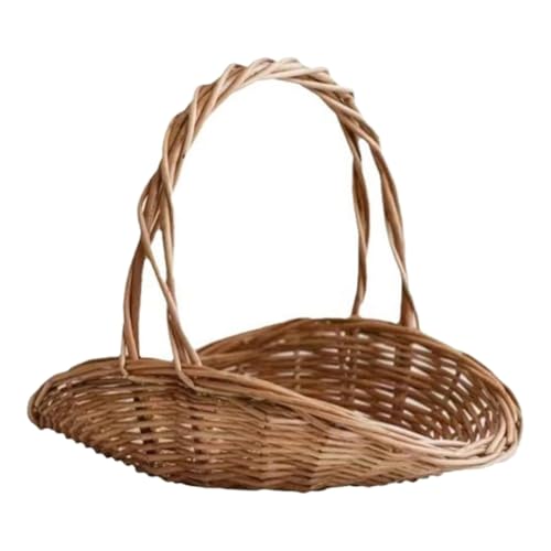 Yarryuter Tragbarer Gartenerntekorb, Rattan Wicker Gewebter Korb mit, Mehrzweck -Korbspeicherkörbe Yarryuter Tragbarer Gartenerntekorb, Rattan Wicker Gewebter Korb mit, Mehrzweck -Korbspeicherkörbe von Yarryuter