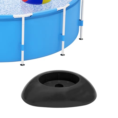 4 Stück Pool Bein Endkappen für Oberirdische, Pool Stützfüße, Fuß Pool Beinkappen, Rund Oberirdische Ersatzteile für Pool, Pool Bein Endkappenfüße für Spätere Modelle von Yarteim