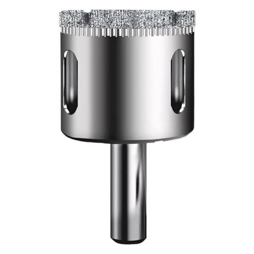 Diamant Lochsäge 35mm mit Zentrierbohrer, Professionellen Hartgelötet Diamant Kernlochbohrer für Fliesen, Porzellan, Keramik, Glas, Quarzit, Marmor (50mm) von Yarteim