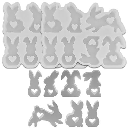 Silikonform Ostern, 7PCS Mini Kaninchen Ostern Silikonformen Gießformen Silikonform Hase Gießform Ostern Gießformen Silikon Hase Giessform Silikon Osterhase Gips Zum Gießen für Kerzen Silikonform Ostern, 7PCS Mini Kaninchen Ostern Silikonformen Gießformen Silikonform Hase Gießform Ostern Gießformen Silikon Hase Giessform Silikon Osterhase Gips Zum Gießen für Kerzen von Yarteim
