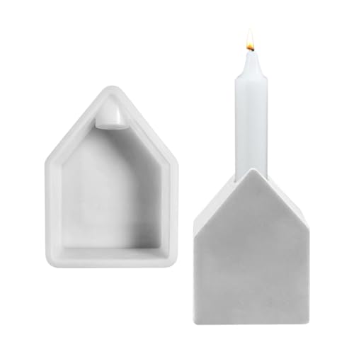 Silikonformen Gießformen Häuser, 3D Silikonform Haus Kerzenhalter, Gießform Kerzenhalter Gießformen Silikon Häuser Epoxidharz Formen Gießform Haus für Sojawachs Kerzen, Seife, Handwerk Silikonformen Gießformen Häuser, 3D Silikonform Haus Kerzenhalter, Gießform Kerzenhalter Gießformen Silikon Häuser Epoxidharz Formen Gießform Haus für Sojawachs Kerzen, Seife, Handwerk von Yarteim
