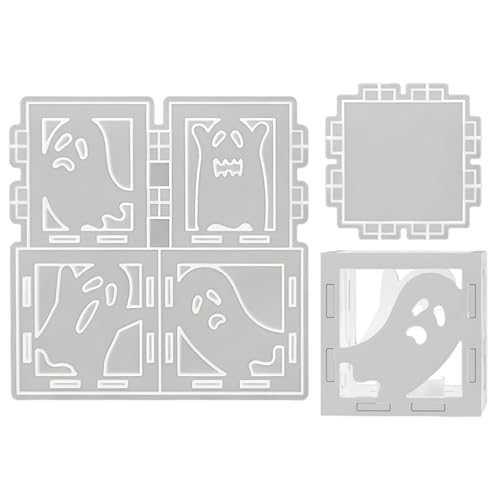 Silikonformen Gießformen Halloween,3D Silikonform Halloween Kerzenhalter mit Kürbis Geist,Gips Zum Gießen Gießformen Silikon Gießform Kerzenhalter,Giessformen Silikon Helloween für DIY Teelichthalter Silikonformen Gießformen Halloween,3D Silikonform Halloween Kerzenhalter mit Kürbis Geist,Gips Zum Gießen Gießformen Silikon Gießform Kerzenhalter,Giessformen Silikon Helloween für DIY Teelichthalter von Yarteim