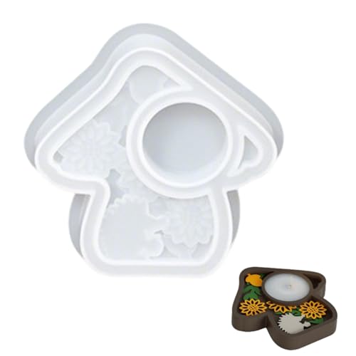 Silikonformen Gießformen Herbst, Silikonform Pilz Ahornblatt Kerzenhalter, Gießformen Silikon Herbst Gipsformen zum Gießen Gießform Kerzenhalter Epoxidharz Formen für DIY Herbstdeko Teelichthalter (B) Silikonformen Gießformen Herbst, Silikonform Pilz Ahornblatt Kerzenhalter, Gießformen Silikon Herbst Gipsformen zum Gießen Gießform Kerzenhalter Epoxidharz Formen für DIY Herbstdeko Teelichthalter (B) von Yarteim