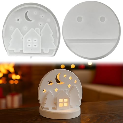 Silikonformen Gießformen Weihnachten,Silikonform Baum und Haus mit Sockel,Silikon Gießform Kerzenhalter Gipsform Zum Gießen Weihnachten Gießformen Silikon Weihnachtsbaum Teelichthalter Kerzenformen Silikonformen Gießformen Weihnachten,Silikonform Baum und Haus mit Sockel,Silikon Gießform Kerzenhalter Gipsform Zum Gießen Weihnachten Gießformen Silikon Weihnachtsbaum Teelichthalter Kerzenformen von Yarteim