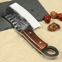 Handgefertigtes Hackbeil Kochmesser Home Camping Kochen Werkzeug von YashkaDesigns